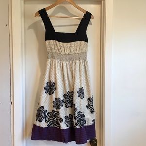 Anthropologie cotton sundress